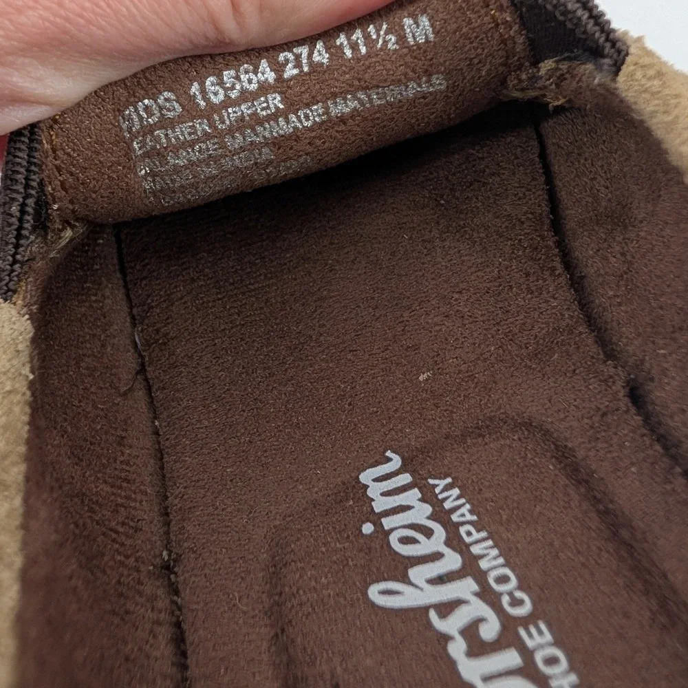 Florsheim Jr. Kids Jasper‎ Venetian Tan Suede Slip On Loafers Size 11.5 M